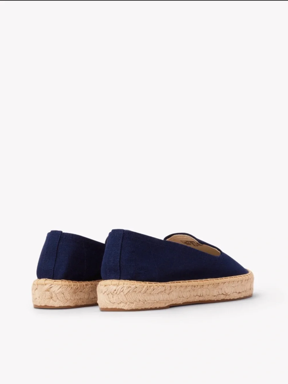 SOLUDOS Armada Blue Smoking Platform Espadrilles
